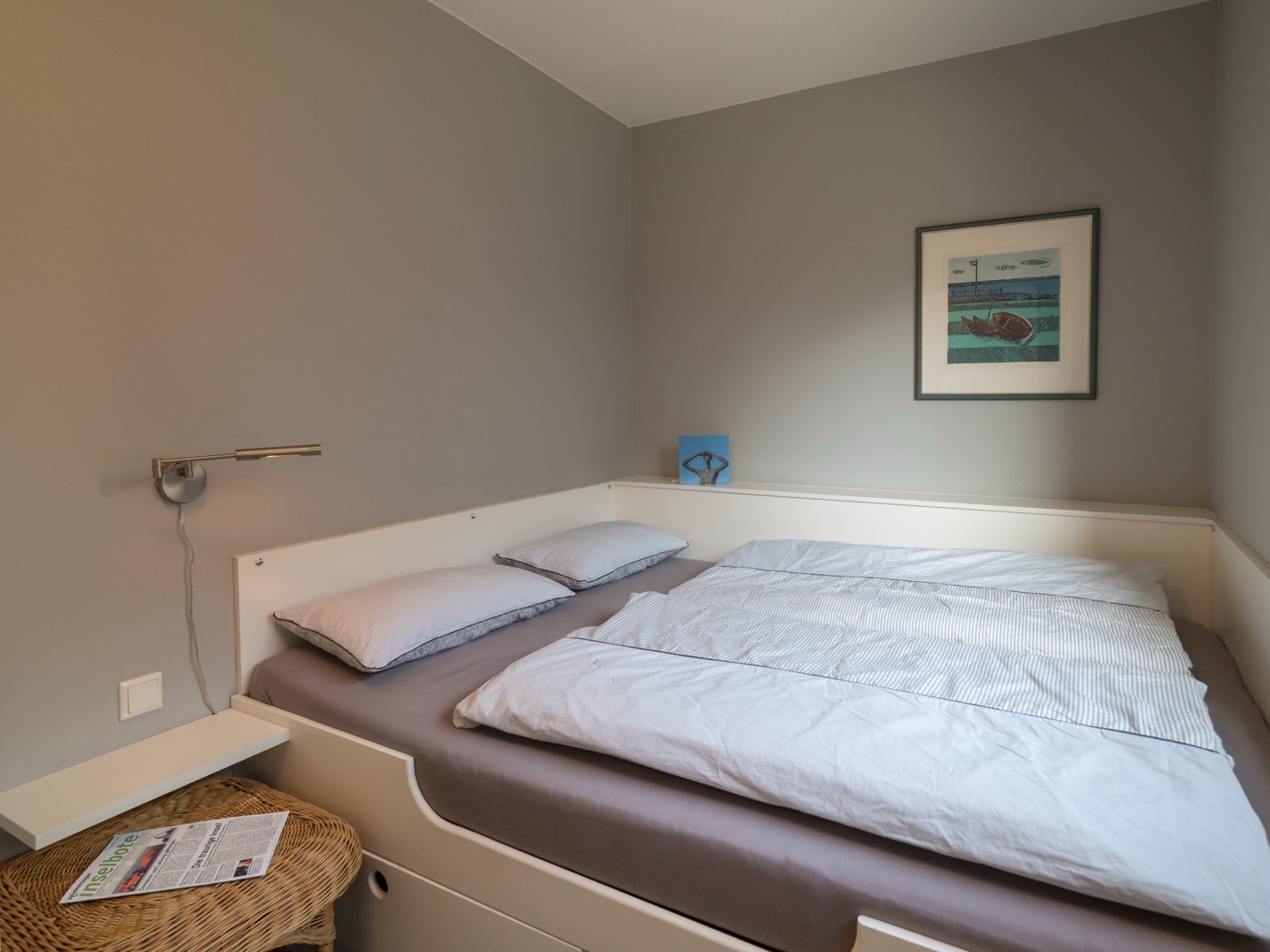 Schlafzimmer mit Doppelbett
